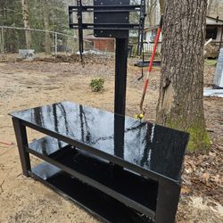 TV Stand With Shelves