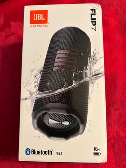 Black JBL Flip 7 speaker