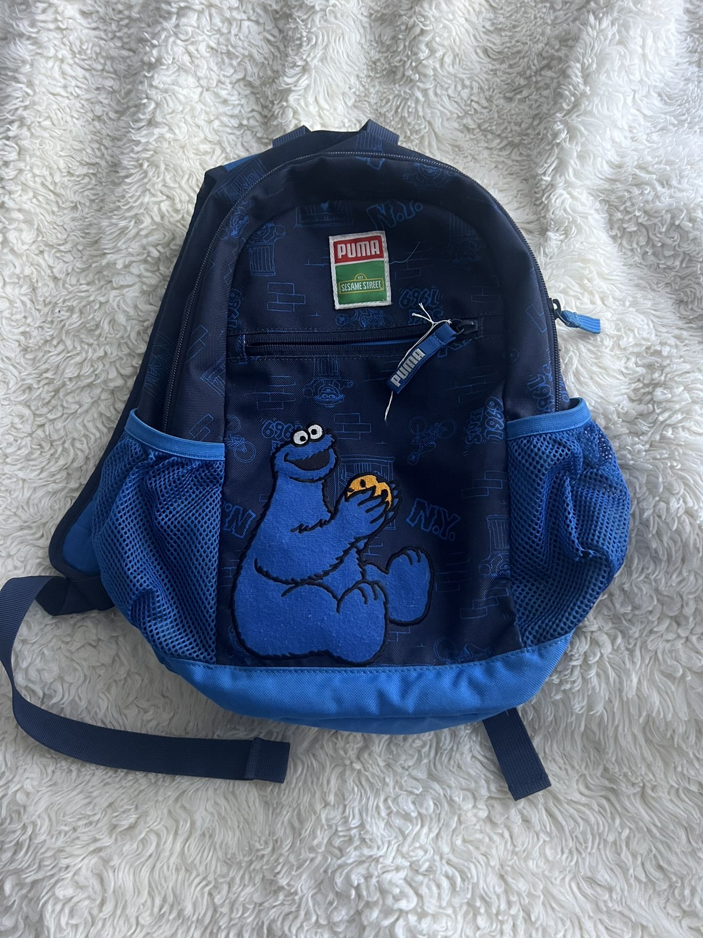 Puma Sesame Street Cookie Monster Backpack