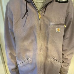 Carhartt Women’s WJ141 Sherpa-Lined Jacket – Faded Lavender (XL)