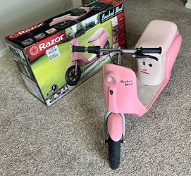 Almost New Razor Pocket Mod Girls Electric Scooter – Excellent Condition!