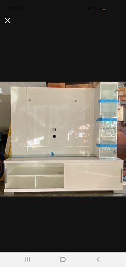 7ft Tall × 6ft WIDE RETRO ENTERTAINMENT CENTER