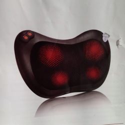 Shiatsu Neck ,Back And Leg Massager Pillow With Heat (Brand New)