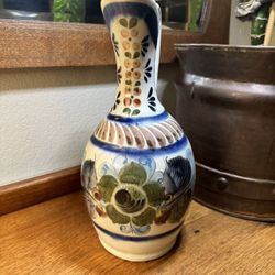 Signed Mexican Pitcher/vase