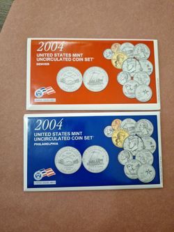 2004 mint set with COA