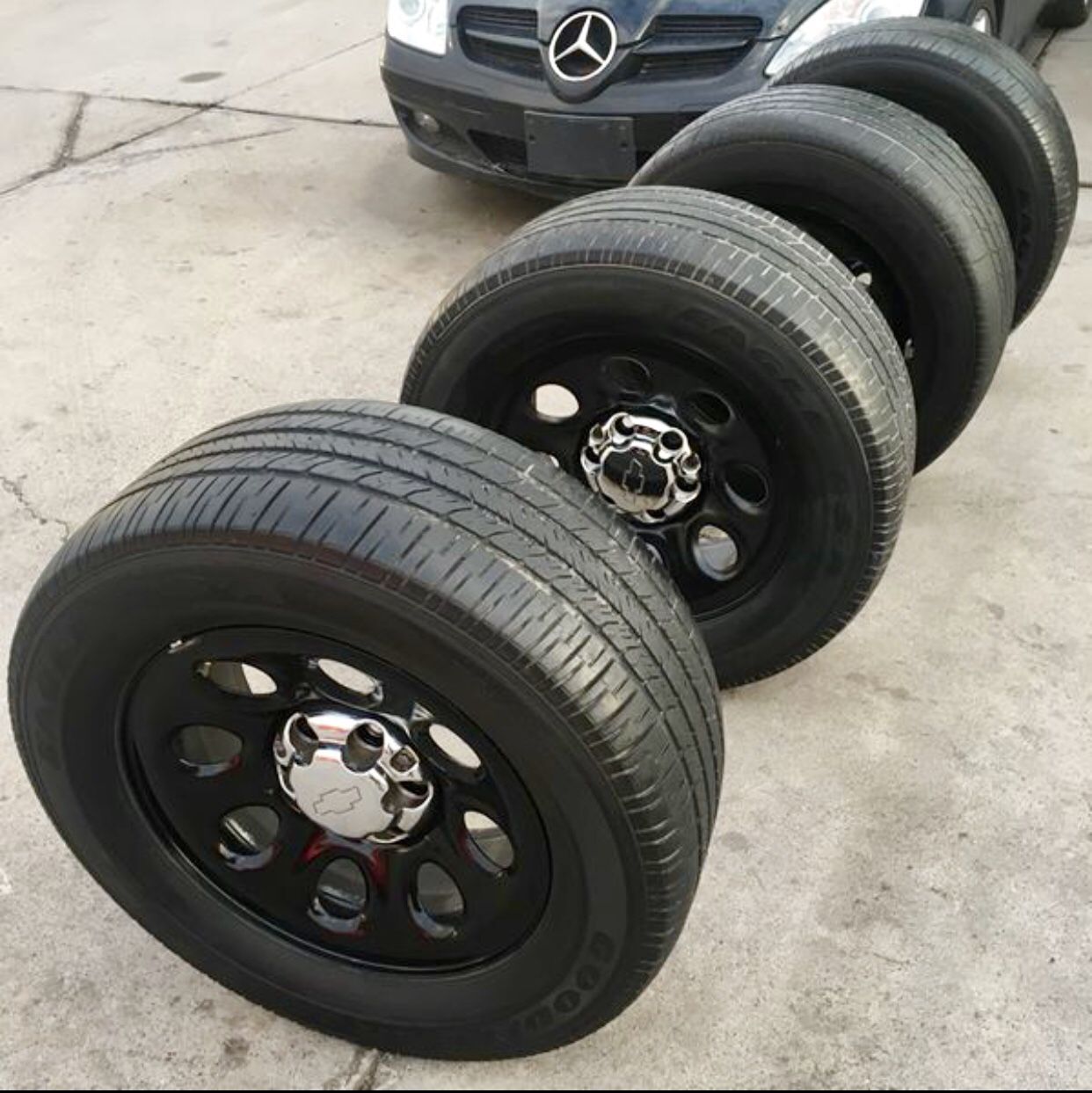 Chevy Tahoe PPV Police Pursuit Vehicle Rims Wheels