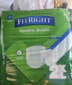 Right Fit,0ptIfit,ultra Briefs 2x 20 Ea Pack 10packs Left