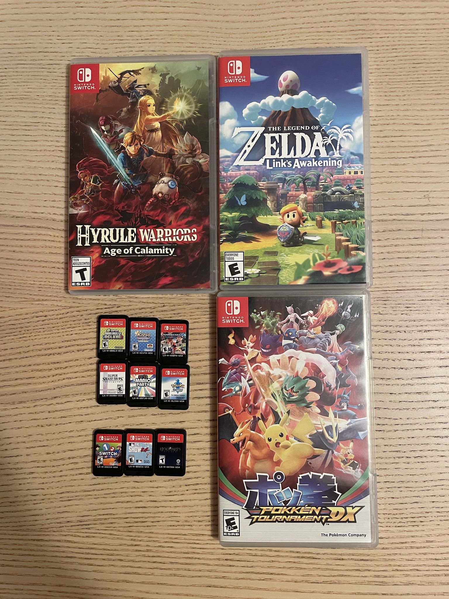Nintendo Switch Games $40 Each - Mario Kart Zelda Pokemon Kirby Smash Bros