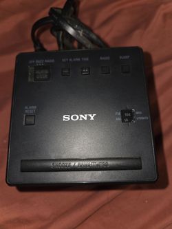 Sony clock radio
