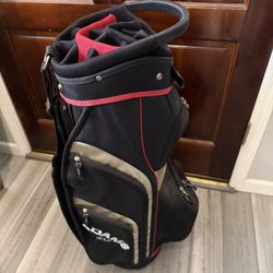 ADAMS 14 COMPARTMENT GOLF CART BAG