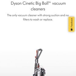 Dyson big ball cinetic brand new