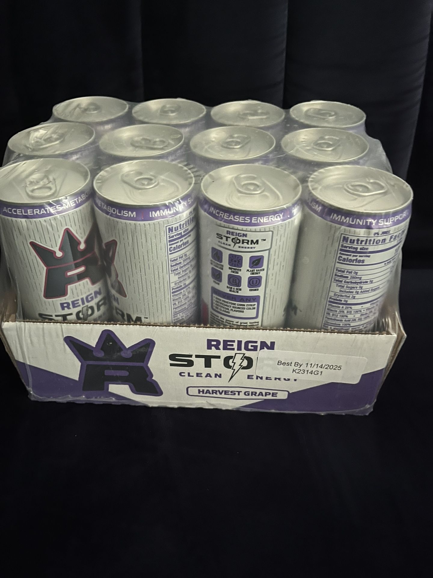 12 Pack Reign Grape