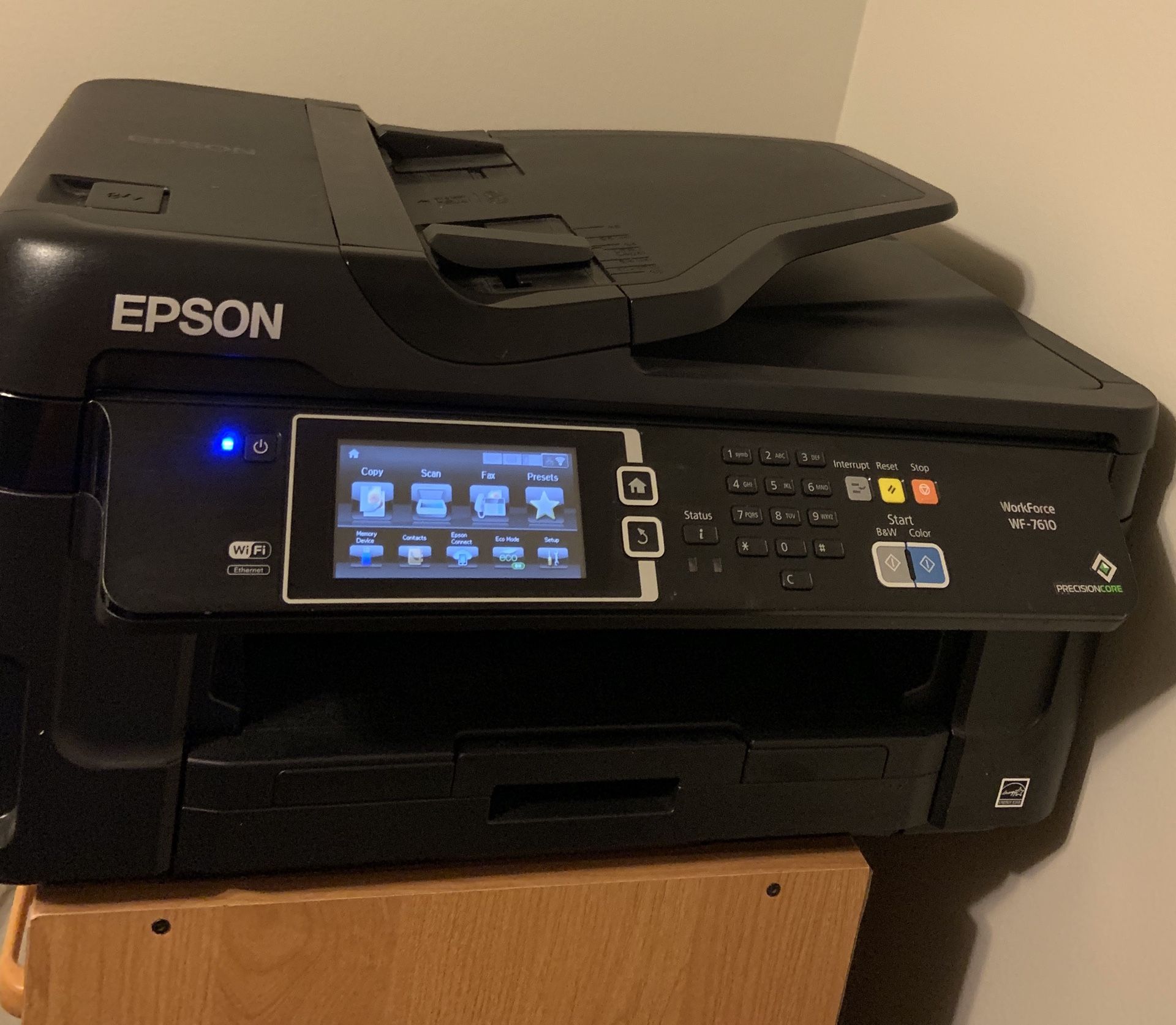 Epson WF7610 All-In-One Color Printer