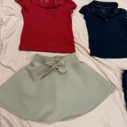 School uniforms- if they’re posted they’re available. Only msg when ready to pick up