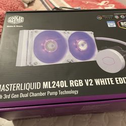 Master liquid white addition cooler