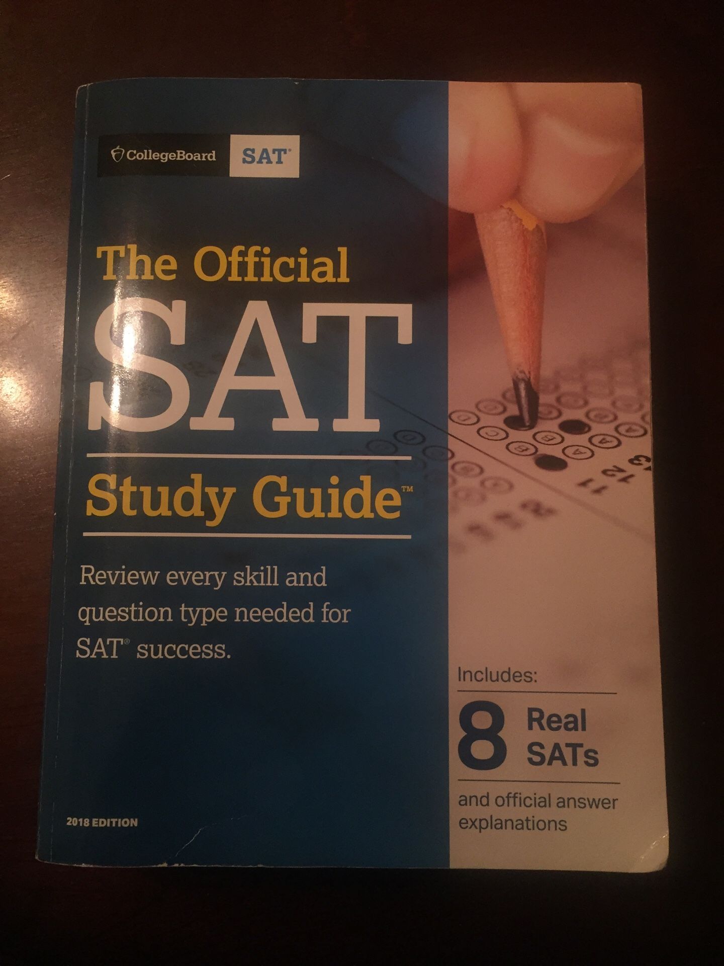 SAT study guid 2018 edition