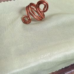 Heavy Wire Copper Ring