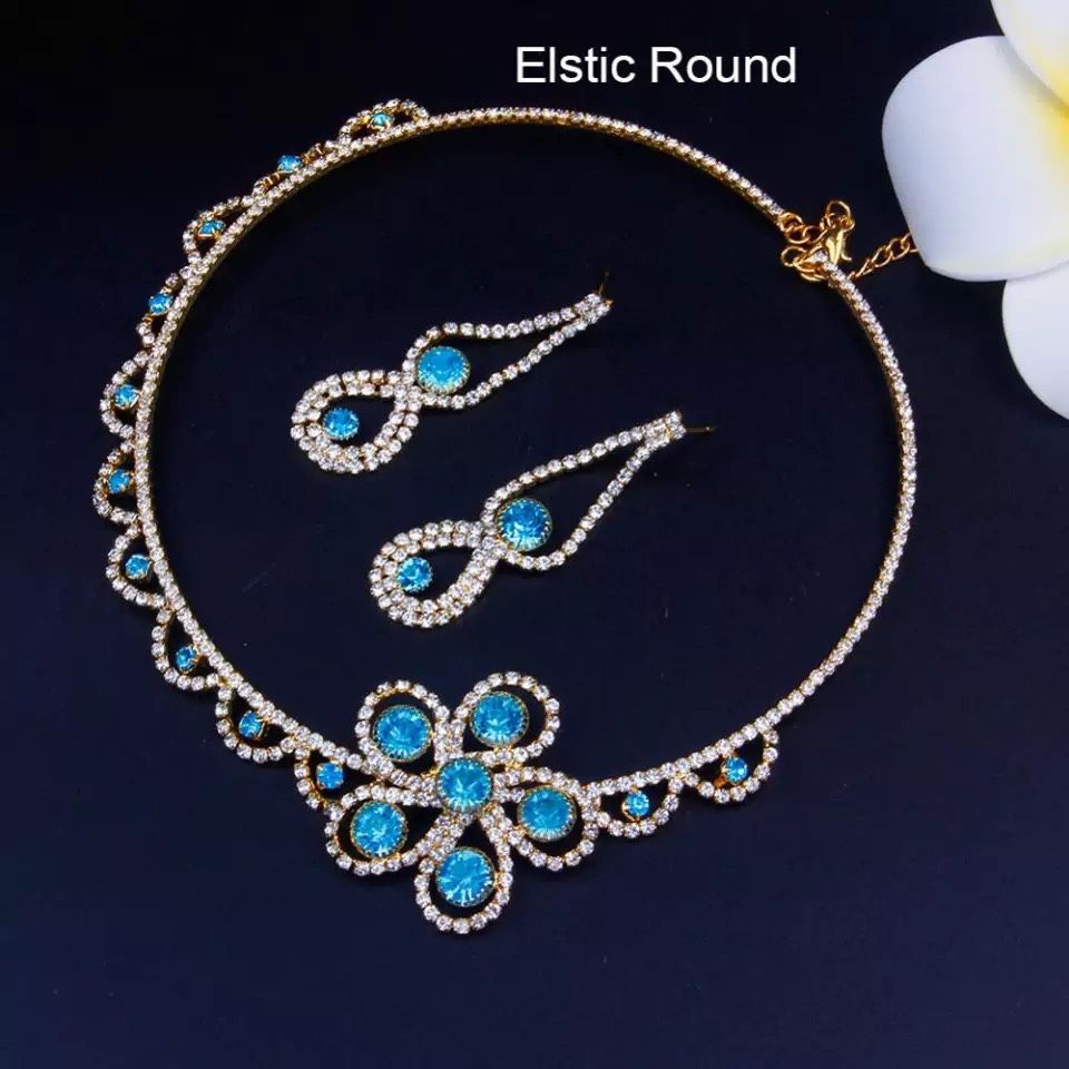 Bridal Necklace Earrings Set Great Quality