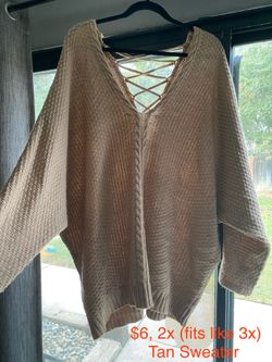 Knitted Tops (1x-3x)