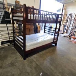 Twin Bunk Bed And Mattress