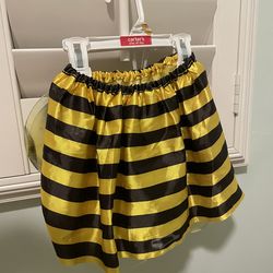 Bumble Bee Costume and leis