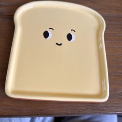 Jubilee Funny Food Toast Shaped Dish
