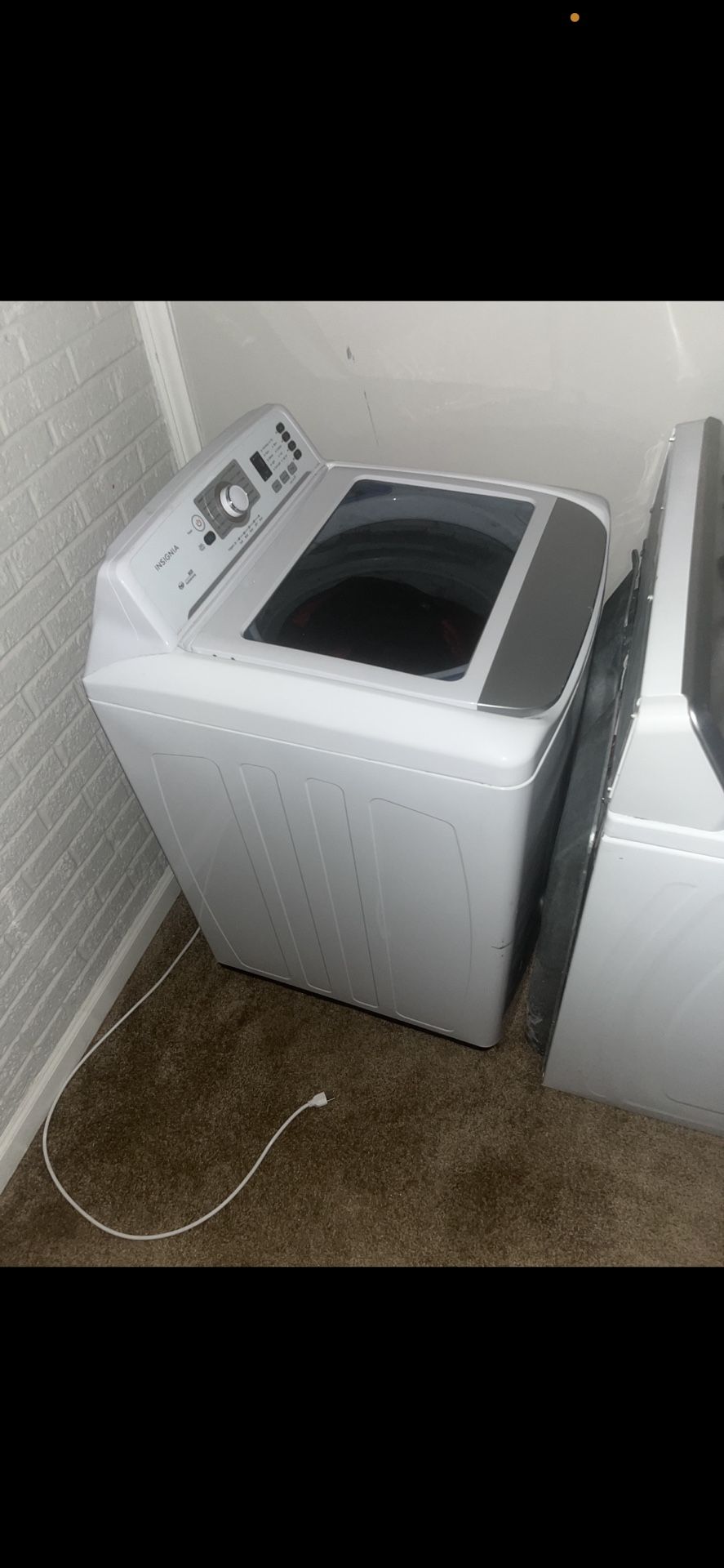washer and dryer