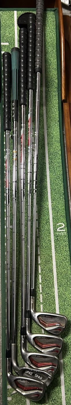 Nike covert 5-7, 9 Strang 8 Ping zing 8 black dot