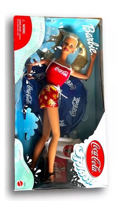 Vintage 1999 Barbie Coca-Cola Splash Special Edition Mattel NIB