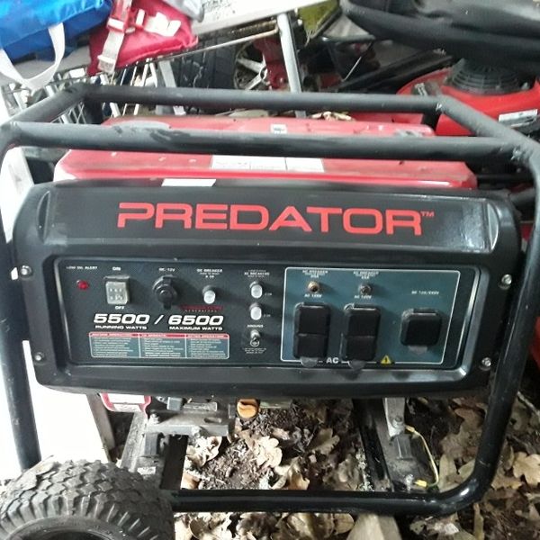 Predator Generator 6500 Watts for Sale in Lakewood, WA OfferUp