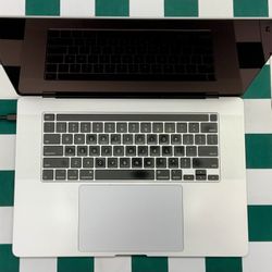 Apple MacBook Pro 16 Inch 2019 Silver Laptop Notebook ICLOUD ON Parts Repair 16 GB RAM 1TB SSD macOS Screen Keyboard Wifi Bluetooth Motherboard