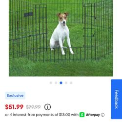 Dog Exercise Pen