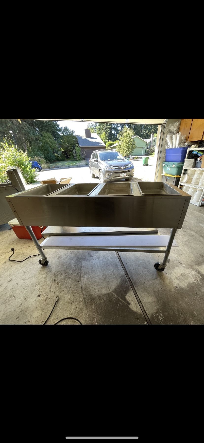 Electric Steam Table 