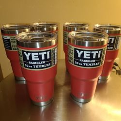 YETI Rambler 30oz Tumbler Red