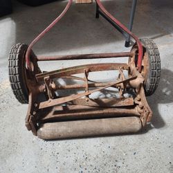 Vintage Push Reel Mower
