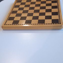 Chess Checker Board Solid Wood
