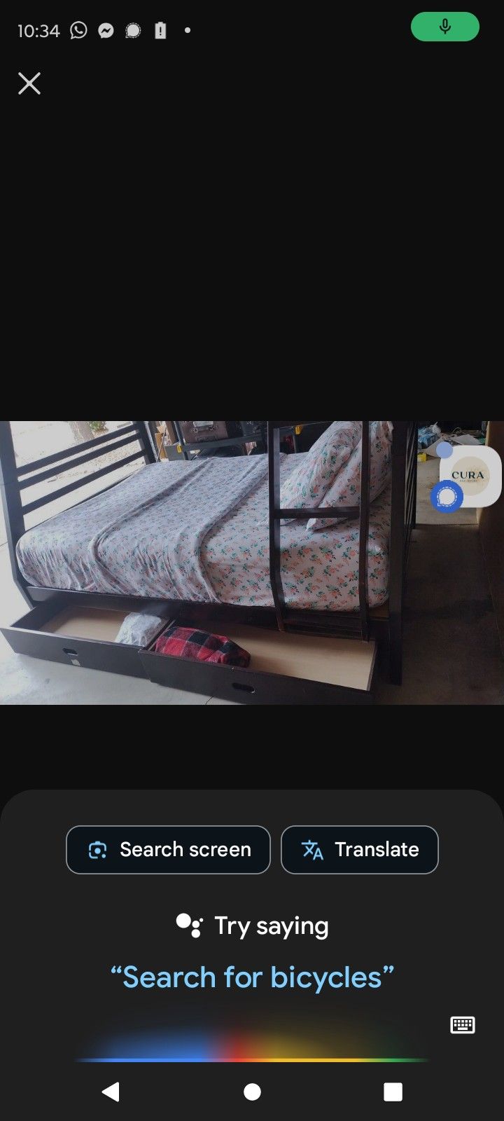 Twin Size/Full Size Bunk Bed