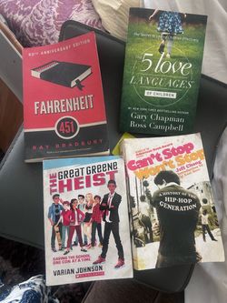 Lot of 4 Mixed Paperback Books