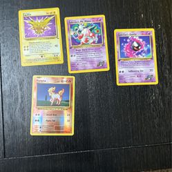 Rare First Edition Cards Pokemon