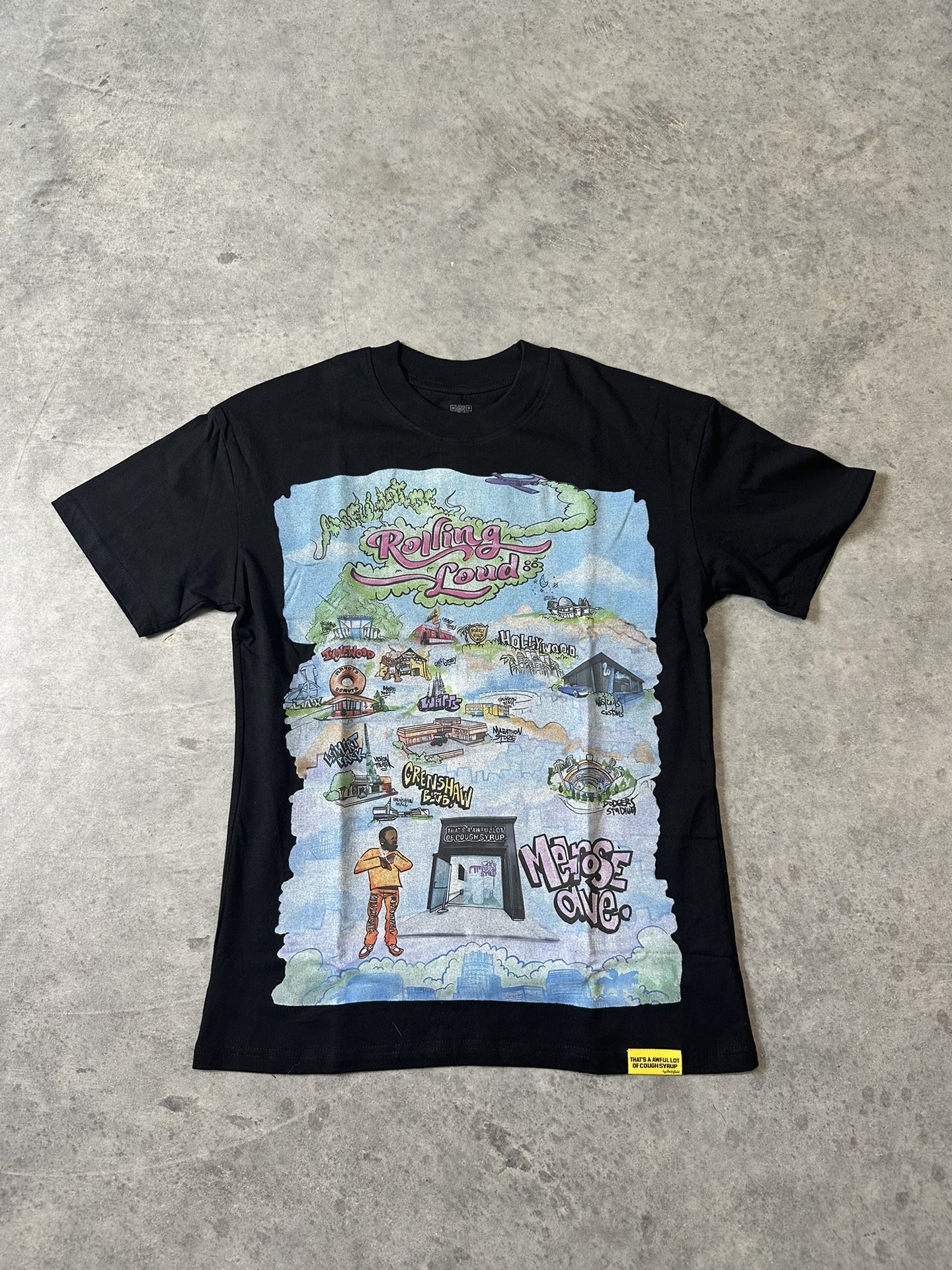 Black Awful Lot Of Rolling Loud Shirt 