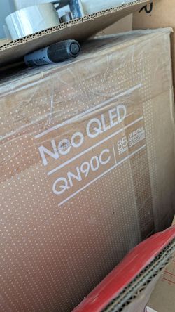 NEO 85 inch tv for parts. Cracked screen