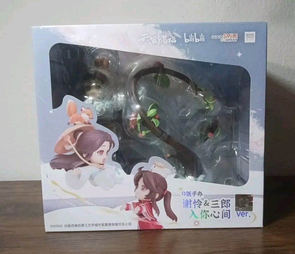 New Good Smile Heaven Official’s Blessing: Xie Lian & San Lang (Until I Reach Your Heart Version) Chibi Figures, Multicolor