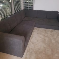 Large L-shaped Sectional Couch 10.5' x 8'