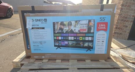 55qned75b 55” Lg smart 4k qned hdr tv