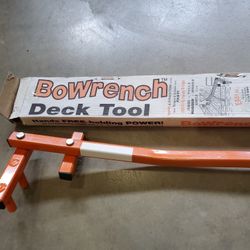 BoWrench Deck Tool