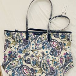 Brand New Vera Bradley Large Tote Bag