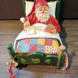 Vintage Santa Music Box-Clothique Santa Possible Dreams