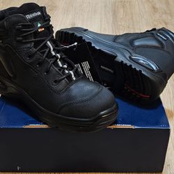 REEBOK Work Boots Size 9 For Men 