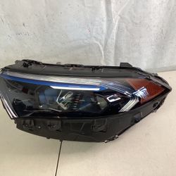 2022-2023-2024-2025 MERCEDES EQB300 EQB350 HEADLIGHT LED LEFT SIDE DRIVER LH USED OEM 