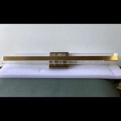 32 Inch Led Vanity Light Gold
